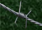 Zinc Coated Barbed Wire Fence Roll 1.6-3.2mm Diameter for Fencing