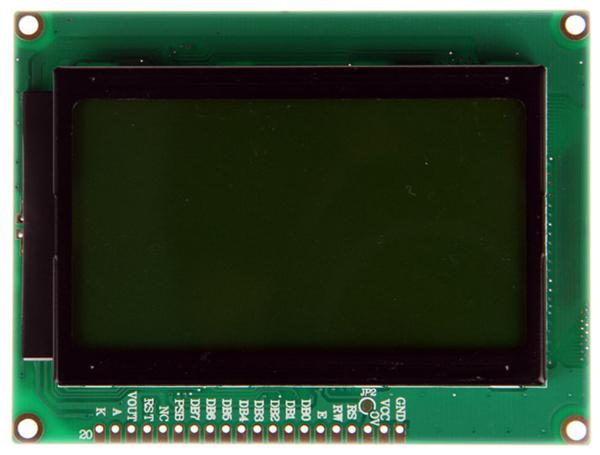 Quality Graphic LCD Display Module, 128x64 Dots COB STN Gray LCD Module 12864 LCM for sale