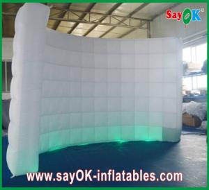 Wholesale Fire-proof Inflatable Led Wall Curved Lighting Wall For Wedding Party Inflatable Photo Wall from china suppliers