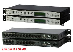 682ms Digital Sound Processor / 4 input , 8 Output Digital Signal Processor For Concert And Living Show