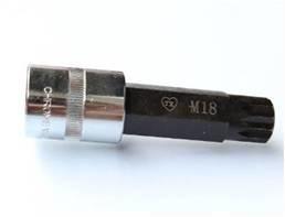 Black 1/2 Socket Bit Drill Driver Bit , 1 / 4 Hex Impact Driver Bits For Cordless Drills