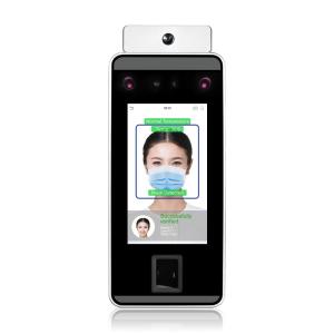 China biometric facial recognition time attendance system and temperature face access control terminal FacePro1-TD on sale