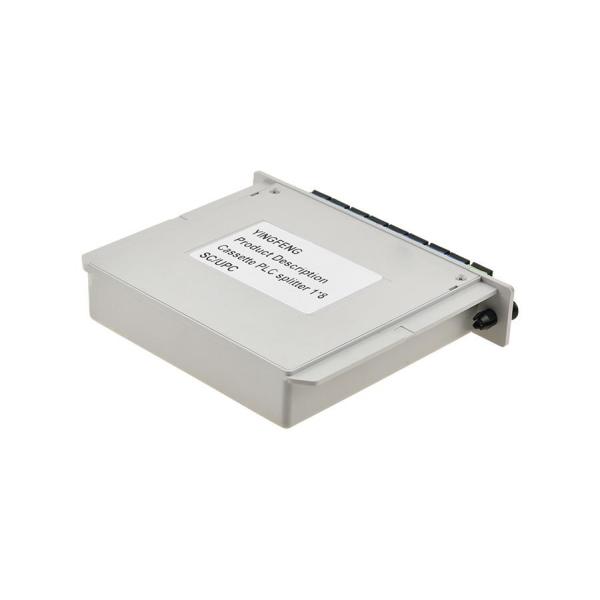 SC 1×8 PLC Optical Splitter Small Size With SC/UPC Interface Type