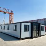 Portable House Foldable Container Home 19X20Ft Expandable Foldable Prefab Mobile