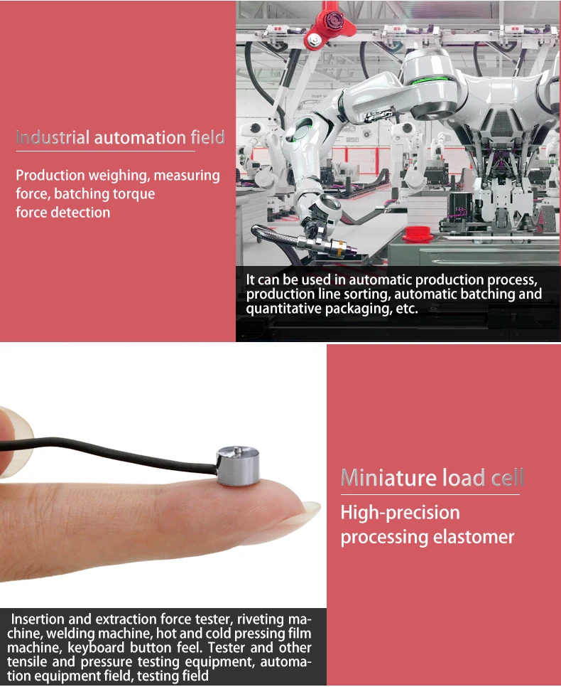 RUIJIA OEM 100KN-5000N.M Multi Component Force Sensor Multi Axial Force Sensor RUIJIA Multi Axial Force Sensor IP68