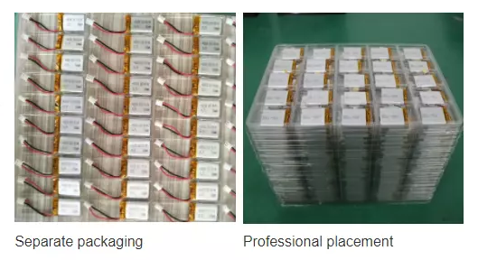 4.2V 350mAh Custom Lithium Ion Polymer Batteries 562526 Max 1.0C Discharge for Digital Products