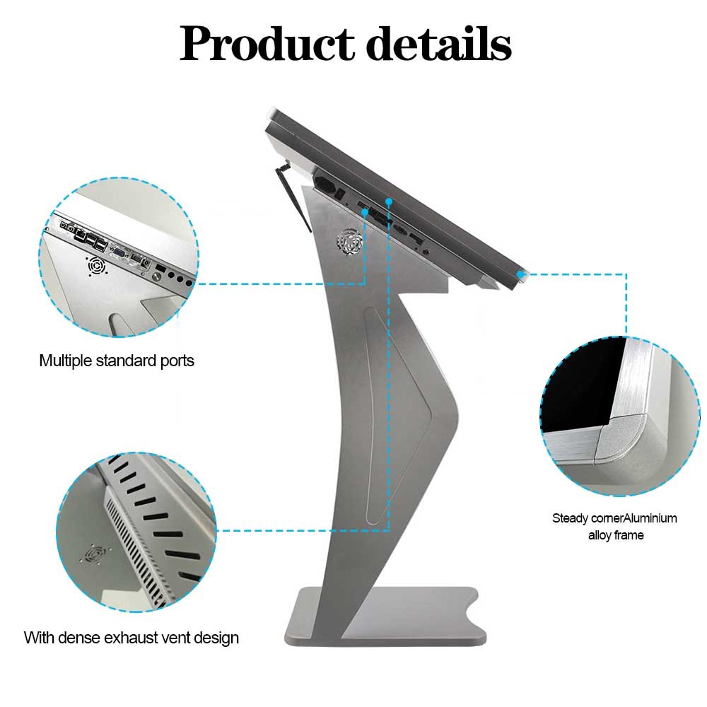Floor Standing Self Service Kiosk LCD Touch Screen Kiosk With Windows / Android OS