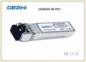 China 300m SFP+ Optical Transceiver , 10G - SFP - SR 10G SFP + Transceiver Module on sale