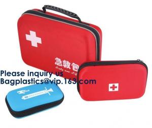 China First Aid Bags, Kit Bag, Medical Storage Bag, Portable Pouch, Emergency Medicine, Handy Pills Pocket on sale