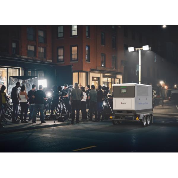 1000W Led Mobile Light Tower Energy Storage Charger For Construction Mining Emergency