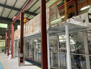 China Auto Packaging 30m Length Mechanical Underpad Making Machine on sale