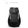 Buy cheap Black Badminton Racket Bag Backpack Jacquard Polyester Lightweight from wholesalers