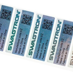 Printable Custom Hologram Stickers Fade Resistance Waterproof 3D Holographic Labels