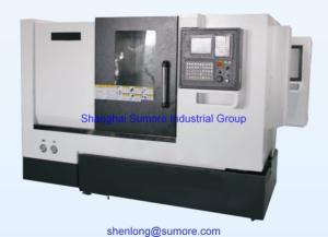 Wholesale CK50 cnc lathe with slant rail from china suppliers