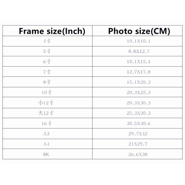 American Style Custom Photo Frame , 7 Color Wooden Wedding Picture Frames