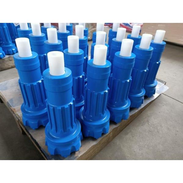 6" DTH Bits Flat Face With Foot Valve QL60 165mm For Hard Rock Formation