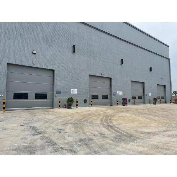 PVC Rapid High Speed Roller Shutter Doors Electric Remote Control With Servo Motor Control
