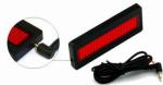 Red Scrolling led name badge, Mini Led message badge