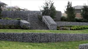 Wholesale 80x100mm Double Twist Wire Mesh PVC Coated Gabion Sack from china suppliers