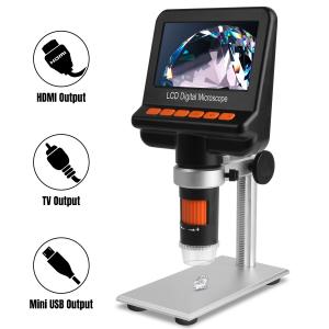 China 12MP Polarizer Digital Microscope HDMI LCD Digital Microscope on sale