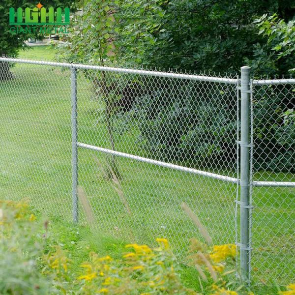 18 Gauge Black PVC Chain Link Fence