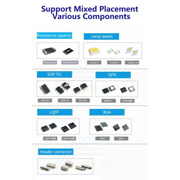 50 Feeder SMT Chip Shooter Machine High Speed SMD Pick And Place