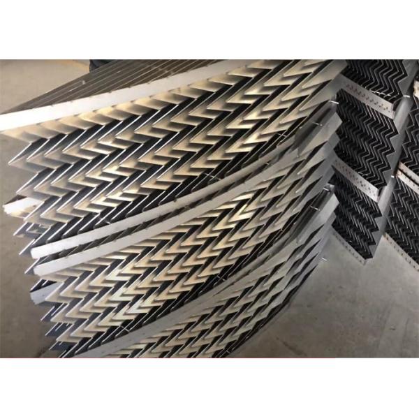 SS304L Refinery Height 245mm Vane Pack Separator High Dehydration Rate