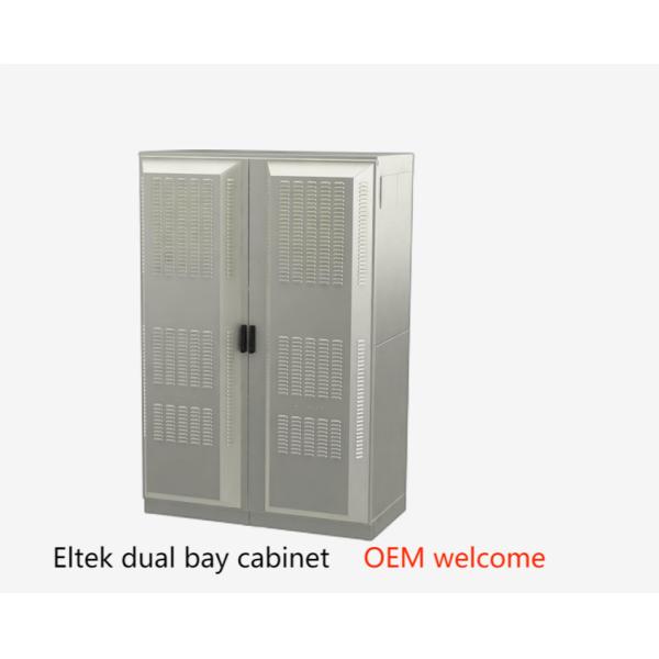 1.2m 1.5m 1.8m Eltek Rectifier Outdoor Power Cabinet With Aircon
