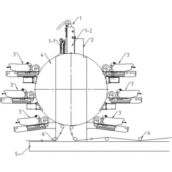 6 Color Economic Ci Type Flexographic Printing Machine for Plastic, Paper with Pneumatic,380V 6 Color Ci Flexo M Control