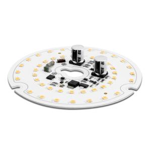 Wholesale AC230V input directly led round module 16W ultra-low flicker 1.5% with EMI compliance from china suppliers