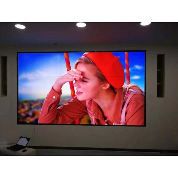 Intelligent LCD Video Wall Display 3X3 3.5mm Bezel Split Screen