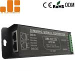 Screwless Terminals PWM Signal Converter With 4 Channels Dip Switch DC15V - 30V
