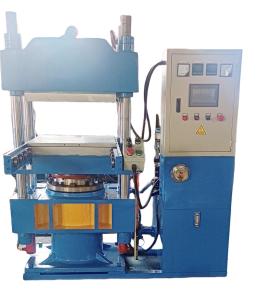 China PLC Automatic Mold Opening Rubber Vulcanizing Machine / Insulating Rubber Pad Making Machine on sale