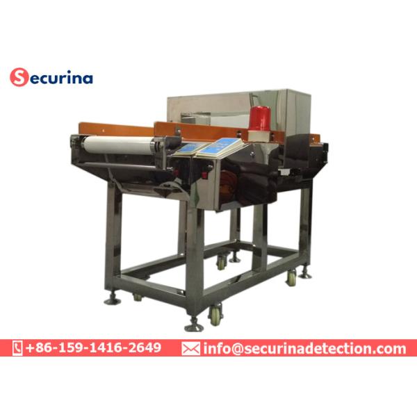 SS 304 Automatic Metal Detector , Conveyor Belt Metal Detector For Aluminum Foil Package
