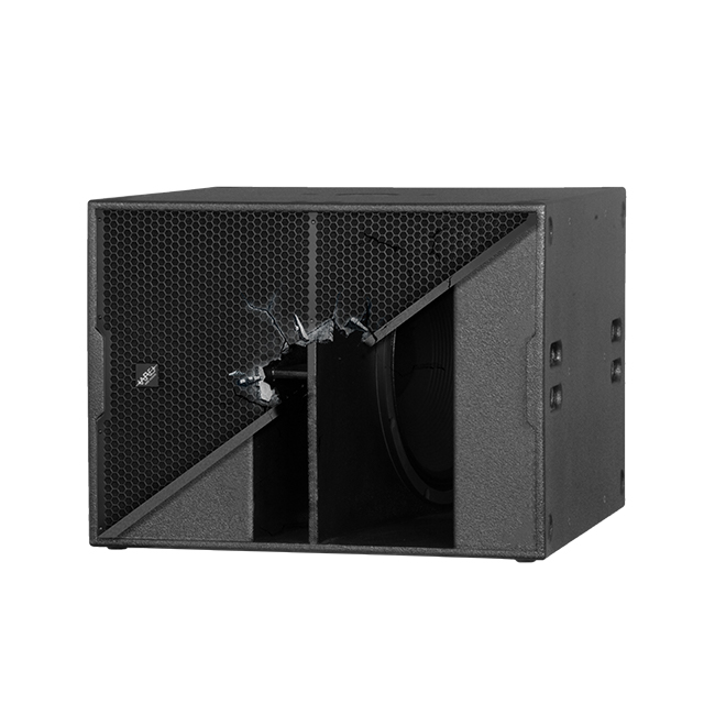 ARE Audio Line Array Outdoor System with Eight Dual 12" Full Range and Four 24" Bandpass Subwoofers