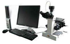 Wholesale Trinocular Practical Metallurgical Microscope 6v 30w Illuminator For Colleges / Factories from china suppliers