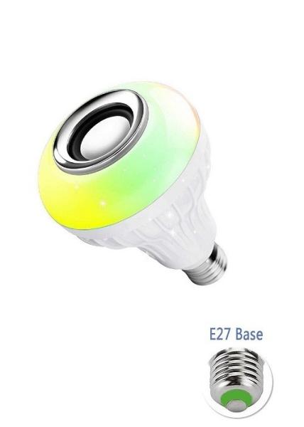 Quality Wireless Colorful LED Speaker Bulb , Voice Control Bluetooth Speaker Lamp for sale