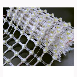 Wholesale High Transparency LED Pixel Grid Screen Transparent Mesh Display P50 Grid LED Screen from china suppliers