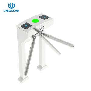 China 304 Stainless Steel Tripod Turnstile Gate With Card Reader Anti Shock on sale