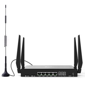 Wholesale Dual Module / SIM LTE Router Load Balancing 2.4GHz 5Ghz WIFI Gigabit Ethernet from china suppliers