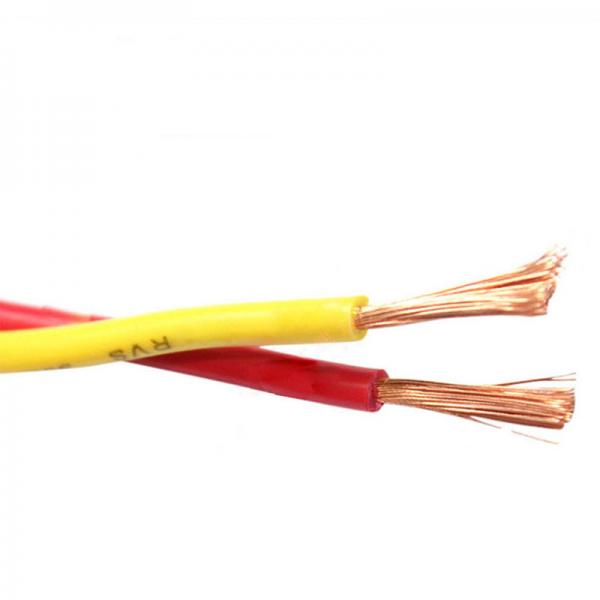 Quality Household Wire Red Yellow Flexible Electrical Cable Red Blue Copper Twisted Pair RVS Cable for sale