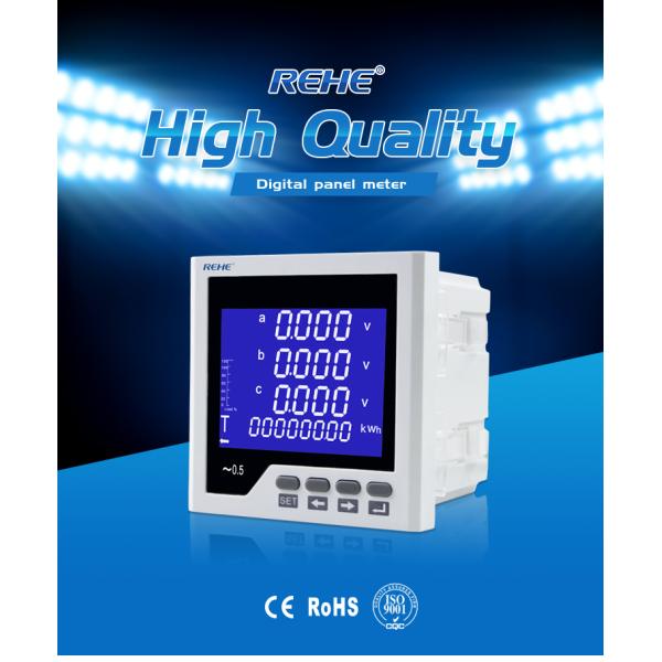 Three-phase Digital Multimeter AC LED display KWH measuring multimeters