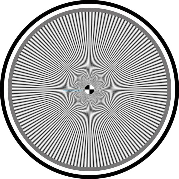 Multi - Functional Resolution Test Chart Dynamic Range Gray Card For Digital Cameras / Lenses