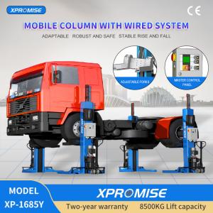 China Ce Approved 8500kg Truck Single Post Lift With Truck 3d Wheel Alignment For Auto Repair Shop on sale