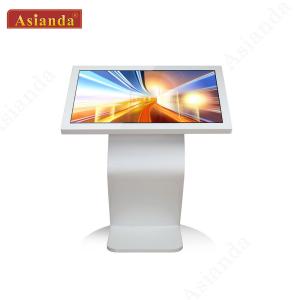 China 55inch Capacitive Multi Touch LCD Touch Screen Kiosk Free Standing Interactive Information Kiosk on sale