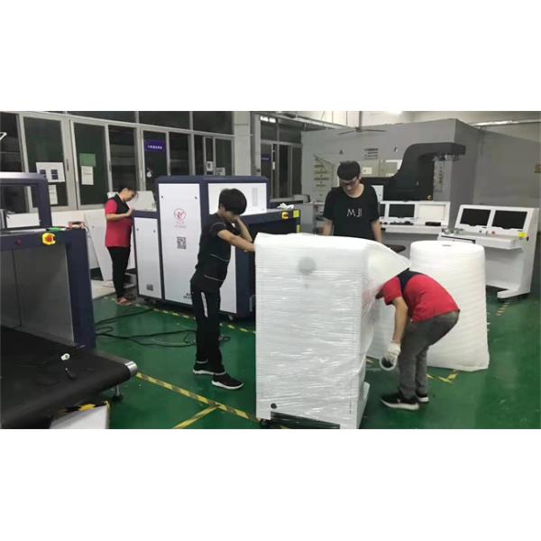10080D Dual View Airport Baggage Scanner Machine For Public Bag Security