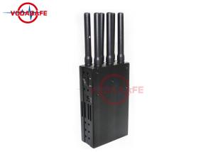 Wholesale Black Shell Wifi Signal Jammer Six Antennas Rechargeable Powerful Battery For Outdoors from china suppliers