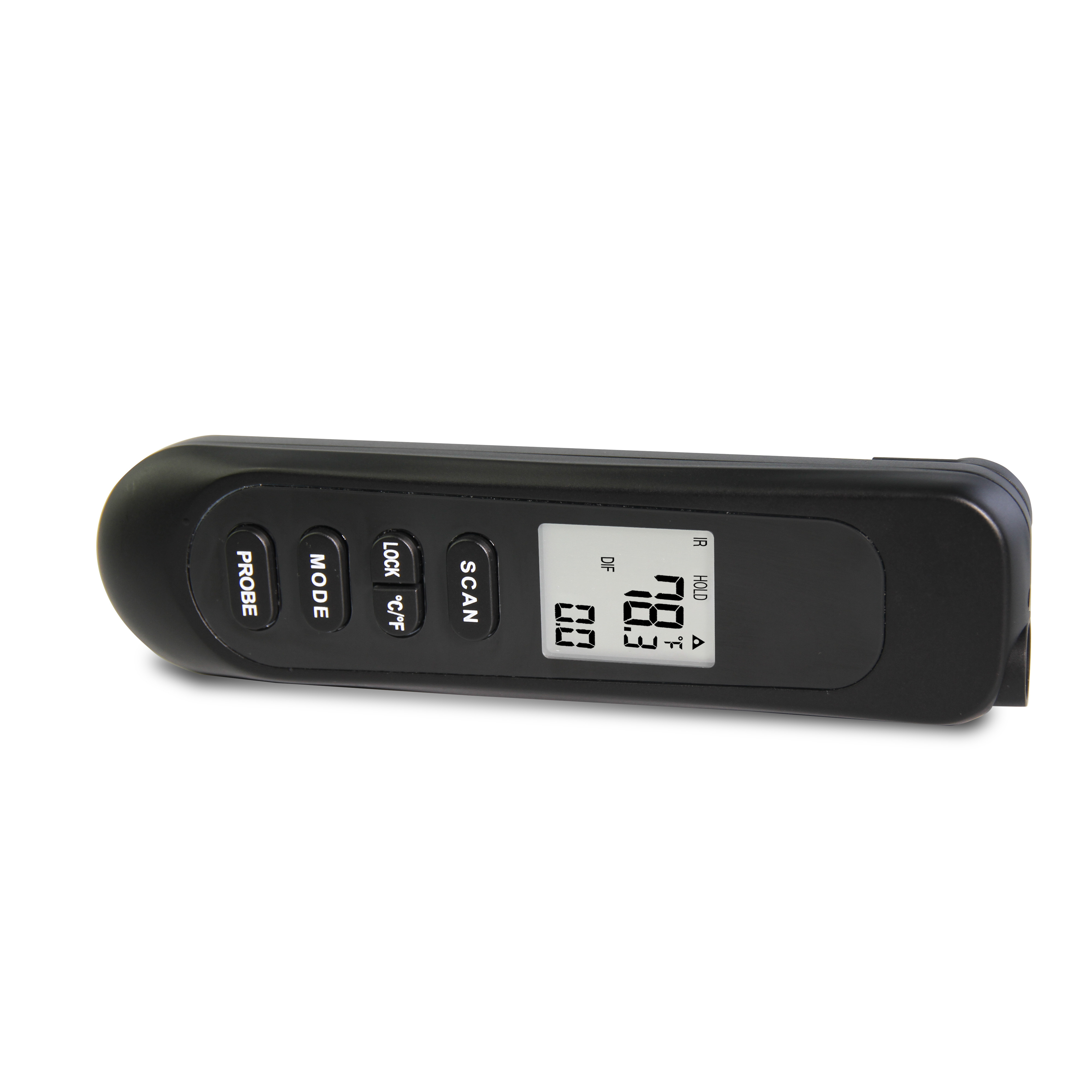 Folding Instant Read Digital Thermometer With Backlit Large LCD Screen