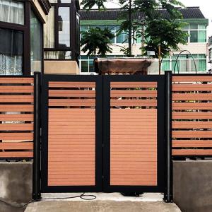 Wholesale High Privacy WPC Gate Panel Sturdy Custom WPC Panel Board ISO from china suppliers