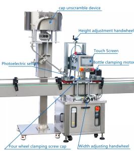 Wholesale YIMU 4800b/h Trigger Pump Inline Automatic Capping Machine Multifunctional from china suppliers
